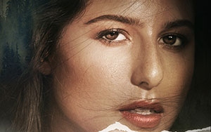 Jasmine Randhawa in the poster of the thriller film `The Color Rose`